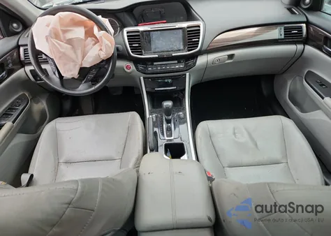 2016 Honda Accord Exl из США, поврежденный, VIN 1HGCR2F99GA225012